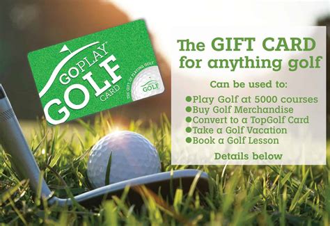 Gift Of Golf Card