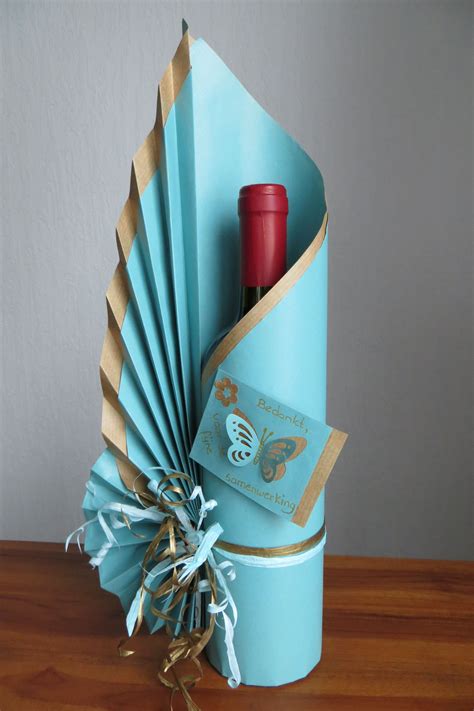 Gift Wrap Wine Bottle Ideas