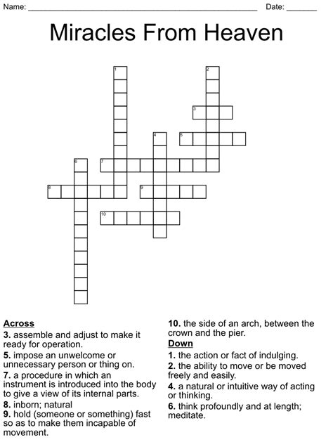 Gift from heaven crossword clue. Daily Themed Crossword for sure will get some additional updates. Don't worry, we will immediately add new answers as soon as we could. Don't forget to bookmark this page and share it with others. Additional solutions of other levels you can of Daily Themed Crossword October 26 2018 answers page. Gift from heaven Daily Themed Crossword Answers 
