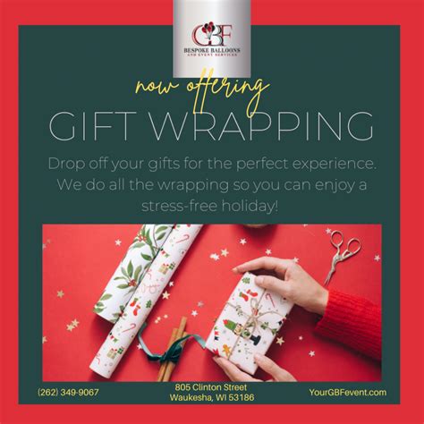 Gift wrapping services. Perfectly Wrapped PDX provides custom gift-wrapping services to the Portland and Salem, Oregon metro areas. We curate gift wrapping based on event, recipient, and our clients' preferences. We can wrap gifts for corporate and individual clients. Our standard turnaround time is 7 days, but we offer expedited services for those last-minute needs ... 