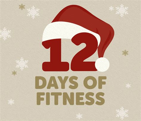 Gift yourself 12 days of Fitness and Wellbeing - The NEN - North ...