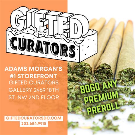 Gifted Curators Mention 420DC For A Free Preroll