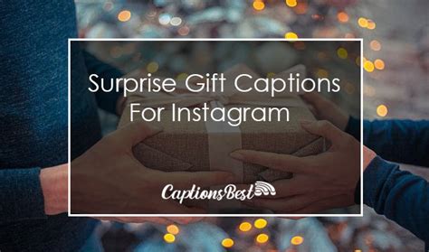 Gifting Captions