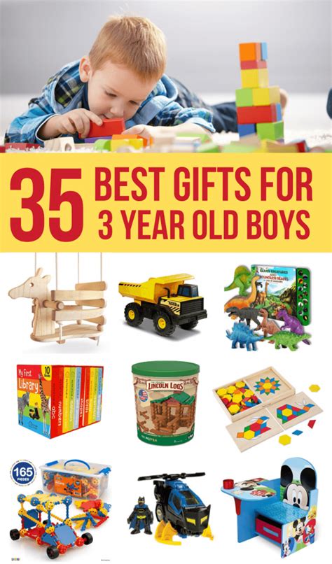 Gifts For 3 Year Old Boy