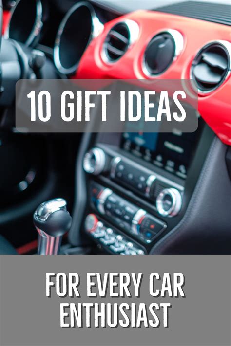Gifts For Someones Car