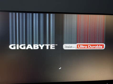 Gigabyte monitor lines on screen.  Please leave your inquiries or questio...