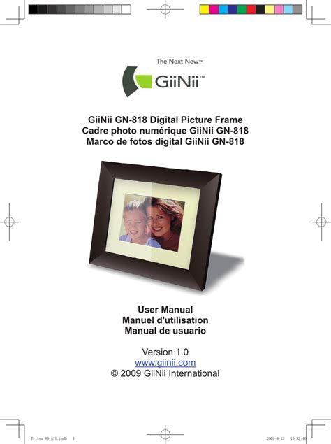 Giinii picture frame manual gn 818. - Guida alla simulazione della rete gns3.