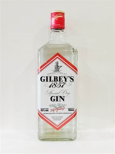 Gilbeys gin. Gilbey's Gin is a classic gin from the UK and US, distilled from grain neutral spirits with 12 botanicals. It has a fresh and sharp nose and palate, and mixes well with orange and citrus-based cocktails. See more 