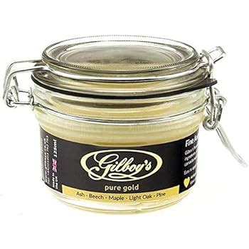 Gilboys Clear Beeswax Polish for Wood and Furniture (125ml)