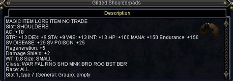 Gilded Shoulderpads :: Items :: EverQuest :: ZAM