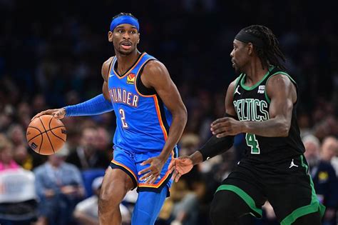 Gilgeous-Alexander scores 36 as Thunder top league-leading Celtics for 5th straight win