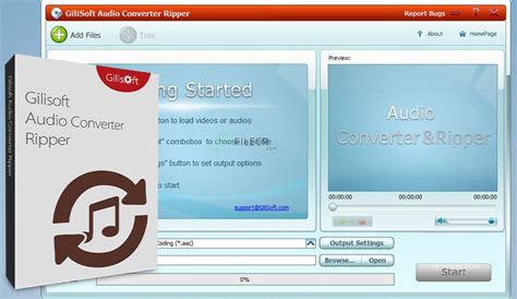 GiliSoft Audio Converter Ripper for Windows