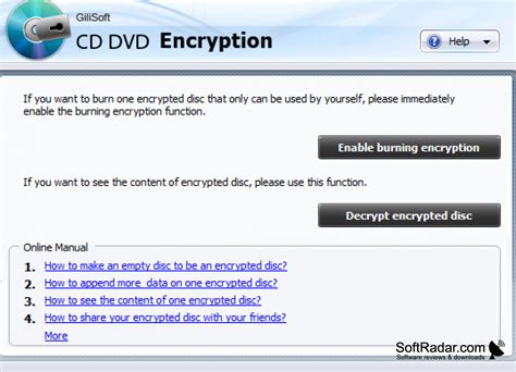 GiliSoft CD DVD Encryption for Windows
