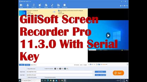GiliSoft Screen Recorder Pro 11.0 Crack + Key