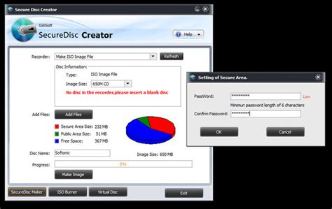 GiliSoft Secure Disc Creator 8.0 Crack + Serial Key