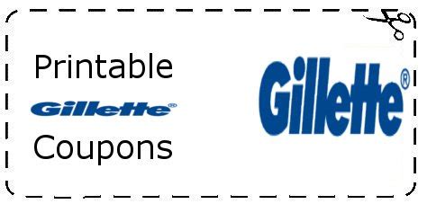 Gillette Coupons, Printable Deals - April 2024