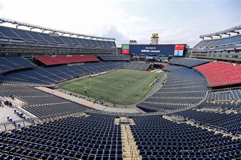 Gillette Stadium’s new massive jumbotron officially lights up ahead of Patriots preseason