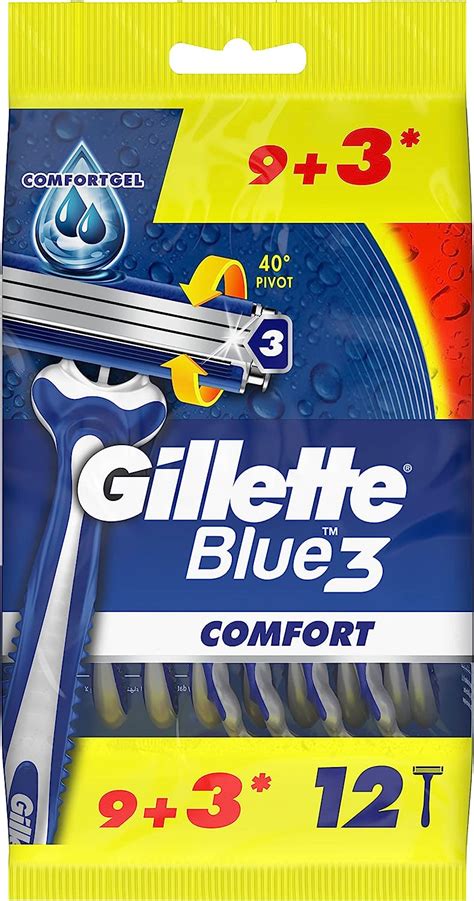 Gillette blue 3 comfort 9 3