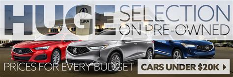 As a new and used Acura dealer in Sugar Land, we carry an extensive selection of vehicles from Acura and other popular brands. Whether you’re after a spacious SUV like the Acura MDX or you want something more exciting like the NSX sports car, you will access the newest from the Acura lineup at Sterling McCall Acura Sugar Land. But if you’re ... . 