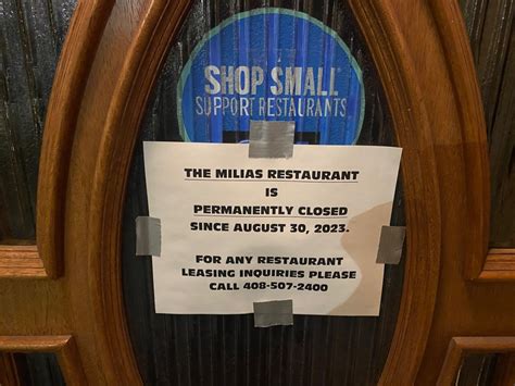 Gilroy: Owners close historic Milias Restaurant, a downtown landmark