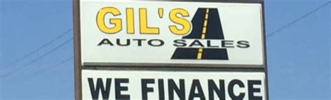 3618 Us Highway 431 N. Phenix City, AL 36867. From Business: For more than 20 years, Gil's Auto Sales has been a dealer of preowned cars, trucks and sports utility vehicles (SUVs). Based in Phenix City, Ala., the firm also…. 6.. 