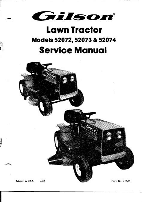 Gilson wards lawn tractor service maintenance manual. - Manuale di soluzioni per la meccanica dei fluidi munson 6th.
