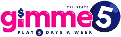 Gimme 5 is a Tri-State lottery game available in Maine, New Hampshire and Vermont, with a top prize of $100,000 and five draws a week, Monday through Friday evening. Get information on how to play, prize payouts and odds of winning. ... Gimme 5 has a total of four ways to win and overall odds of 1 in 8.8 of hitting a prize. Winners must claim ...