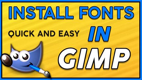 Gimp.fonts_get_list