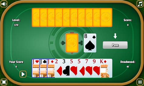 Gin Rummy Classic Game - Play online at Y8.com