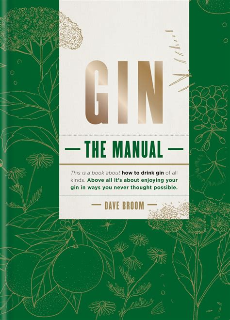 Gin the manual by dave broom. - Guide atlantique 75 parcours de chasse sous marine de brest a hendaye.