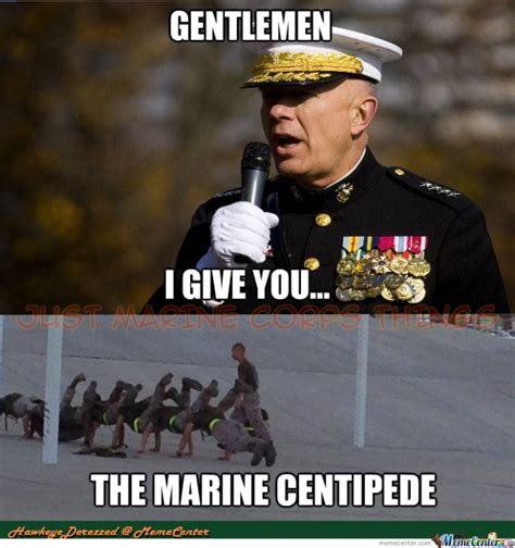 Gina and the Marines