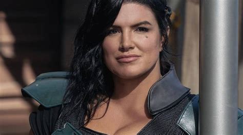 Gina carrano. This movie is the first major role for Gina Carano after she was fired from The Mandalorian. She played the character Cara Dune for two seasons, but Carano found herself in hot water after sharing ... 
