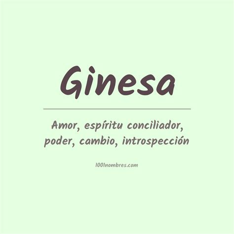 Ginesa