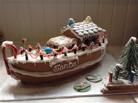Gingerbread Boat Template
