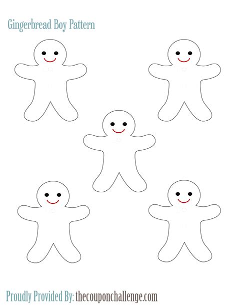 Gingerbread Boy Pattern