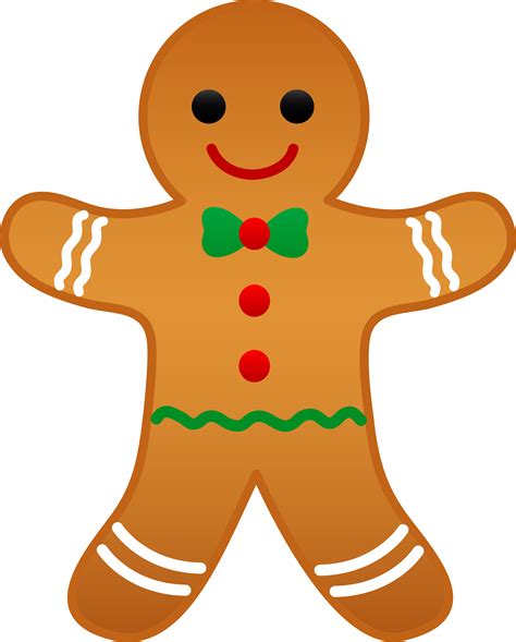 Gingerbread Outline ClipArt Best