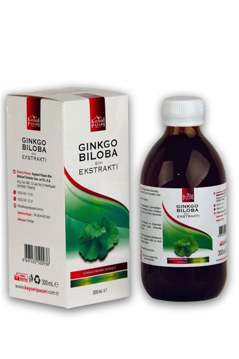 Ginkgo biloba sıvı ekstraktı