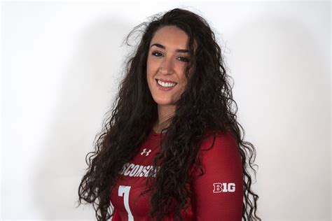 The Badgers volleyball team feared the worst when Giorgia Civita 
