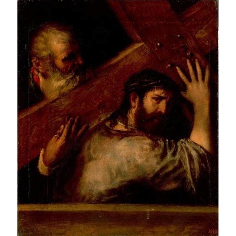 Giorgione Titian - Carrying of the Cross Art, Antiques