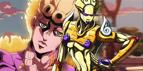 Giorno's stand is Gold Experience Requiem. Originally, Giorno's stand wasn't so powerful that it could take down Diavolo. But, he took his stand to the next level by piercing it with the arrow. Diavolo is the main antagonist of Part 5. His stand is King Crimson, which is among the highest tier when it comes to power.. 