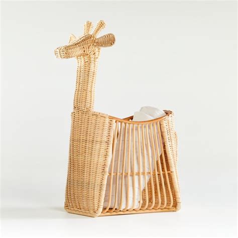 Giraffe Floor Toy Basket + Reviews Crate & Kids