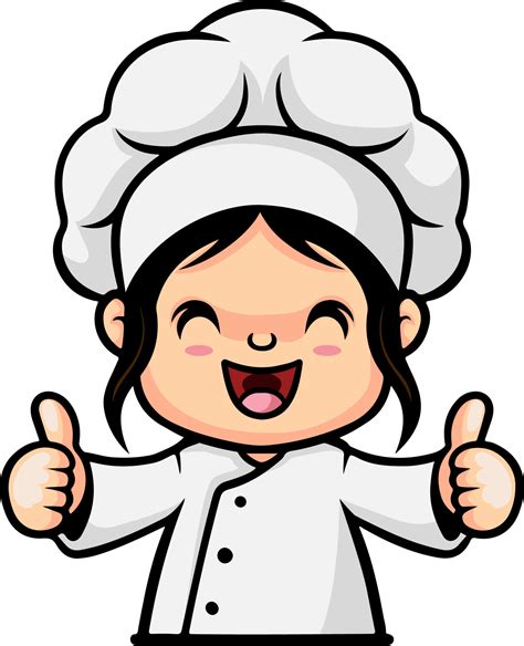 Girl Chef Clipart Vector Images (over 290) - VectorStock