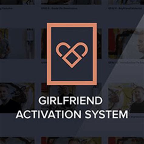 Girlfriend activation system. Jun 16, 2015 · Using the Girlfriend Activation System to Minimize Risk in our Lives. Jan 4, 2016 | relationships. As society progressively drains the average person of human contact more and more in his everyday life, the pressures on starting a long-lasting and stable relationship gets stronger and stronger. 
