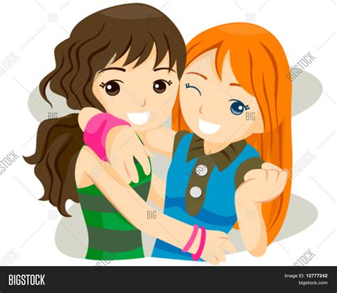 Girlfriends Cartoon Pictures, Images and Stock Photos