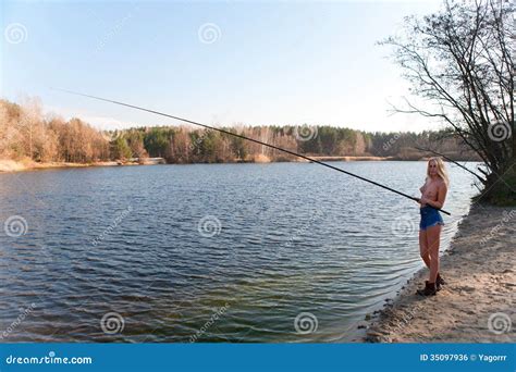Girls fishing nude pics.  Image of autumn, river, topless - This is our Fishmaste...