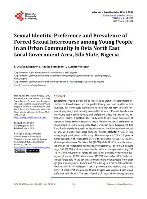 Girls forcedsex.  This study aimed to determine the prevalence of forced...