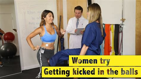 Girls like kicking testicles video.  Learn about why getting kicked in th...