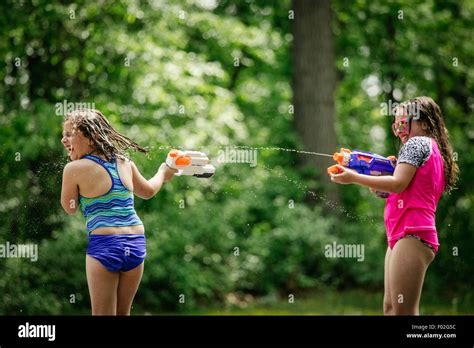 Girls nude water fight. .  ...