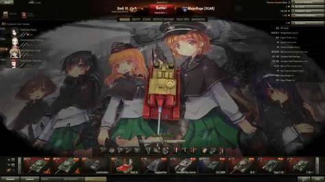 Girls und panzer wot mod. 2 [1.  Get an advantage over the enemy in bat...