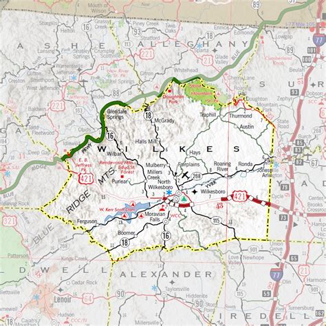 MAPS. Local Historic District Map. Zoning Map - takes you to Wilkesboro GIS. Official Street Map of Wilkesboro - 2022 Powell Bill Map. Wilkesboro 2022 Powell Bill Street Listing. Attraction Maps.. 